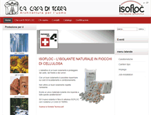 Tablet Screenshot of isofloc.lacasaditerra.com